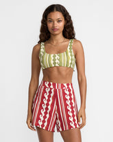 Casey Short - Pepper Red Print | RVCA online