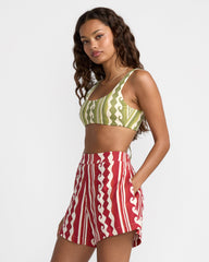 Casey Short - Pepper Red Print | RVCA online