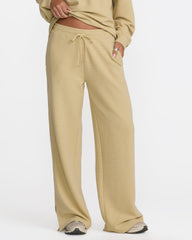 Glory Waffle Split Pant - Vintage Khaki | RVCA online
