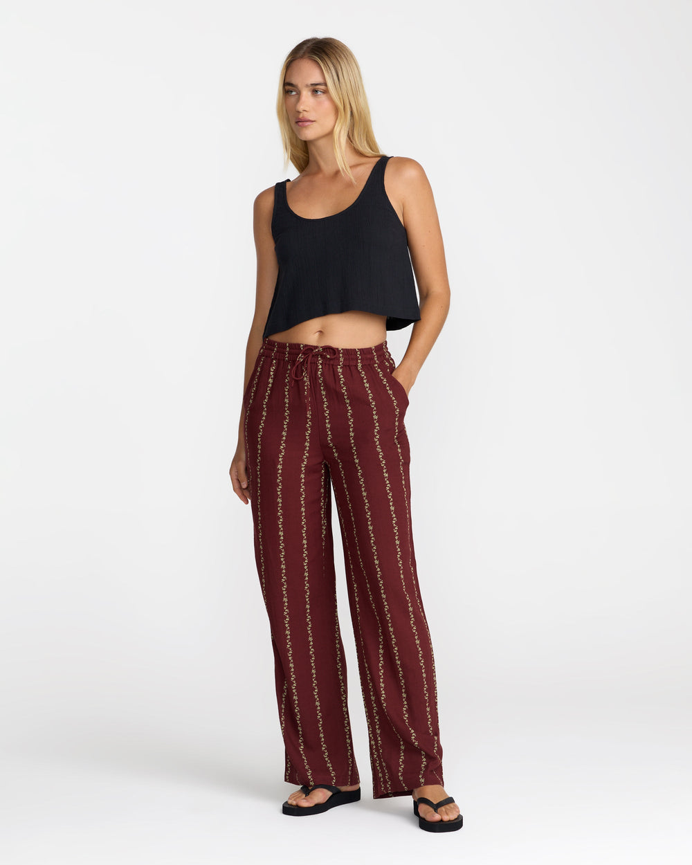 Florence Pant - Madder Brown | RVCA on sale