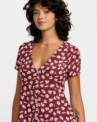Understated Dress - Cranberry | RVCA discount