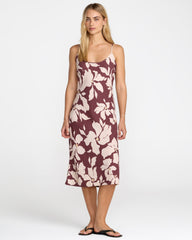 Lets Dance Slip Dress - Terra Brown | RVCA sale