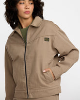 Dayshift Jacket II - Desert Taupe | RVCA online