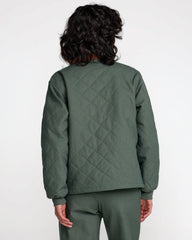 Clover Quilted Jacket - Wintermoss | RVCA US