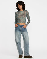 Coco II Denim Pant - Light Vintage Indigo | RVCA for sale