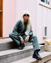 Dayshift Boiler Suit - Fir Green | RVCA for sale