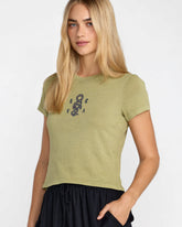 411 Tee - Sea Green | RVCA discount