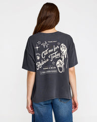 Move On BF Tee - Graphite | RVCA for sale