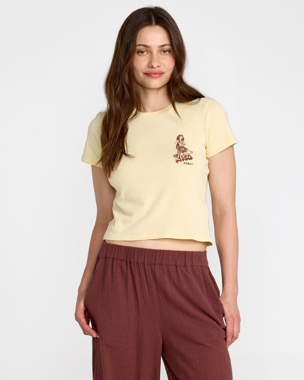 State Of Aloha II Tee - Sea Mist | RVCA online