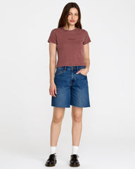 Forever Tee - Terra Brown | RVCA near me