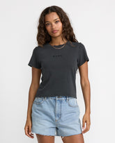 Forever Tee - Washed Black | RVCA on sale