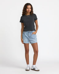 Forever Tee - Washed Black | RVCA on sale