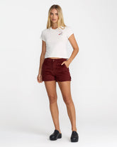 Scorpion 411 Tee - Cloud | RVCA for sale