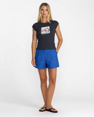 The Only Way Slim Tee - Washed Black | RVCA sale