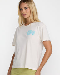 Sun Tides Icon Tee - Cloud | RVCA discount