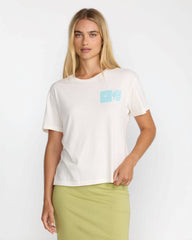 Sun Tides Icon Tee - Cloud | RVCA discount