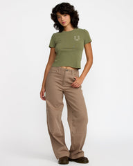 411 Tee - Cypress Green | RVCA outlet