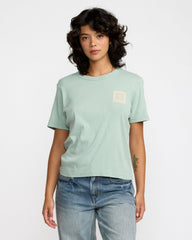 Daily Tee - Mist Blue Solid | RVCA outlet