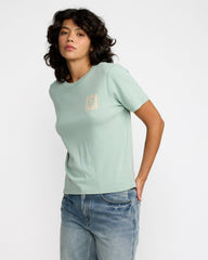 Daily Tee - Mist Blue Solid | RVCA outlet