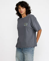 Hawaii Hex II Baggie Tee - Gravel | RVCA on sale