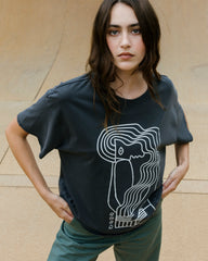 Baggie Tee II - Washed Black | RVCA on sale