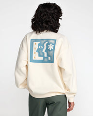 Baggie Boyfriend Pullover - Antique White | RVCA US
