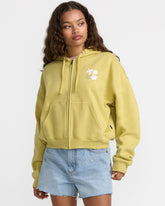 Court Hoodie - Thyme Green | RVCA on sale