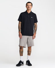Sport Vent Polo - Black | RVCA US