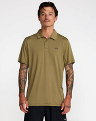 Sport Vent Polo - Light Olive | RVCA US