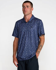 Sport Vent Polo - Moody Blue | RVCA near me