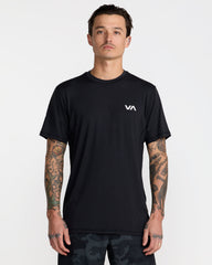 Sport Vent Short Sleeve Tee - Black | RVCA near me