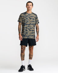 Sport Vent Short Sleeve Tee - Tiger Camo | RVCA for sale
