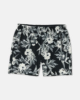 Hawaii Yogger Stretch 17" Shorts - Black Floral | RVCA on sale