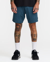 Yogger Recover 17" Shorts - Duck Blue | RVCA US