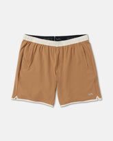 Yogger Stretch Contrast 17" Shorts - Camel | RVCA near me