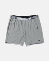 Yogger Stretch Contrast 17" Shorts - Heather Grey 1 | RVCA sale