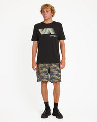 Yogger Stretch Contrast 17" Short - Olive | RVCA US