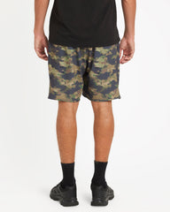 Yogger Stretch Contrast 17" Short - Olive | RVCA US