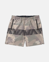 Yogger Stretch 17" Short - Khaki Camo | RVCA sale