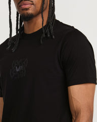 RVCA Pin Flip Short Sleeve Tee - Black | RVCA on sale
