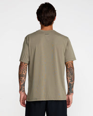 VA Circle Icon Short Sleeve Tee - Army | RVCA on sale