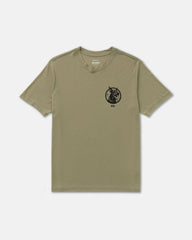 Chaos Short Sleeve Tee - Covert Green | RVCA for sale
