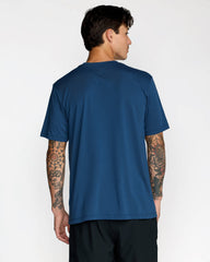 Walkout Short Sleeve Tee - Dark Denim | RVCA outlet