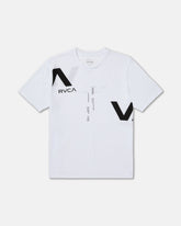 VAa Divided Short Sleeve Tee - White | RVCA online