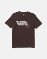 VA Blur Short Sleeve Tee - Mocha | RVCA outlet