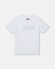VA Blur Short Sleeve Tee - White | RVCA for sale