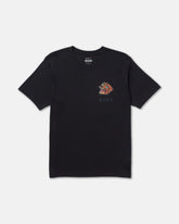 Kaleb Tiger Short Sleeve Tee - Black | RVCA discount