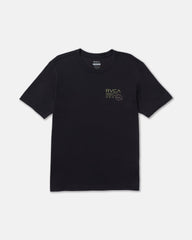 Hex Over Short Sleeve Tee - Black | RVCA online