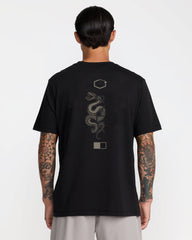 Barron Venom Short Sleeve Tee - Black | RVCA online