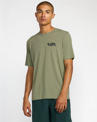 VA Blur Short Sleeve Tee - Ranger Green | RVCA on sale